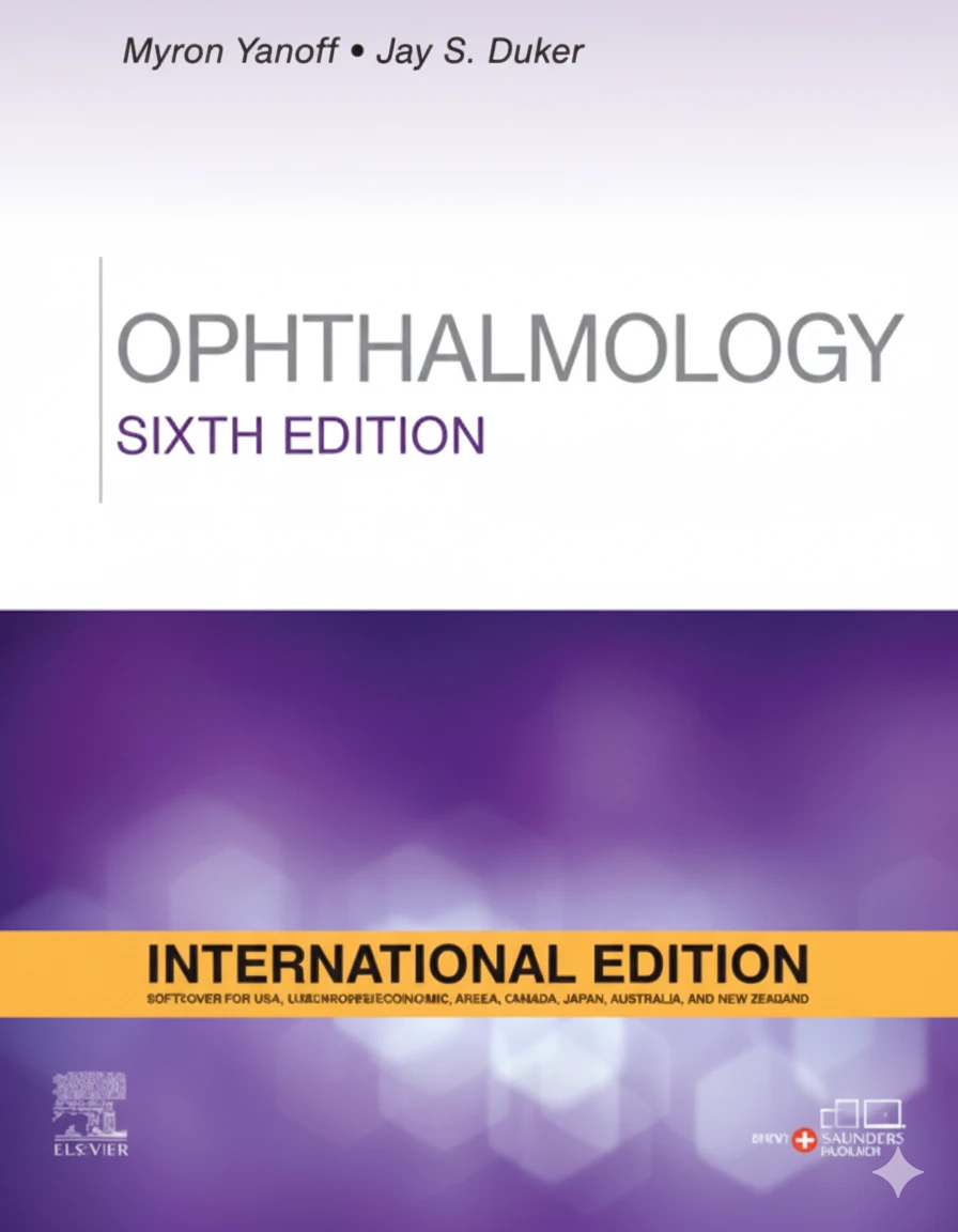 Ophthalmology 6th Edition 2025 by Myron Yanoff, Jay S. Duker | Elsevier