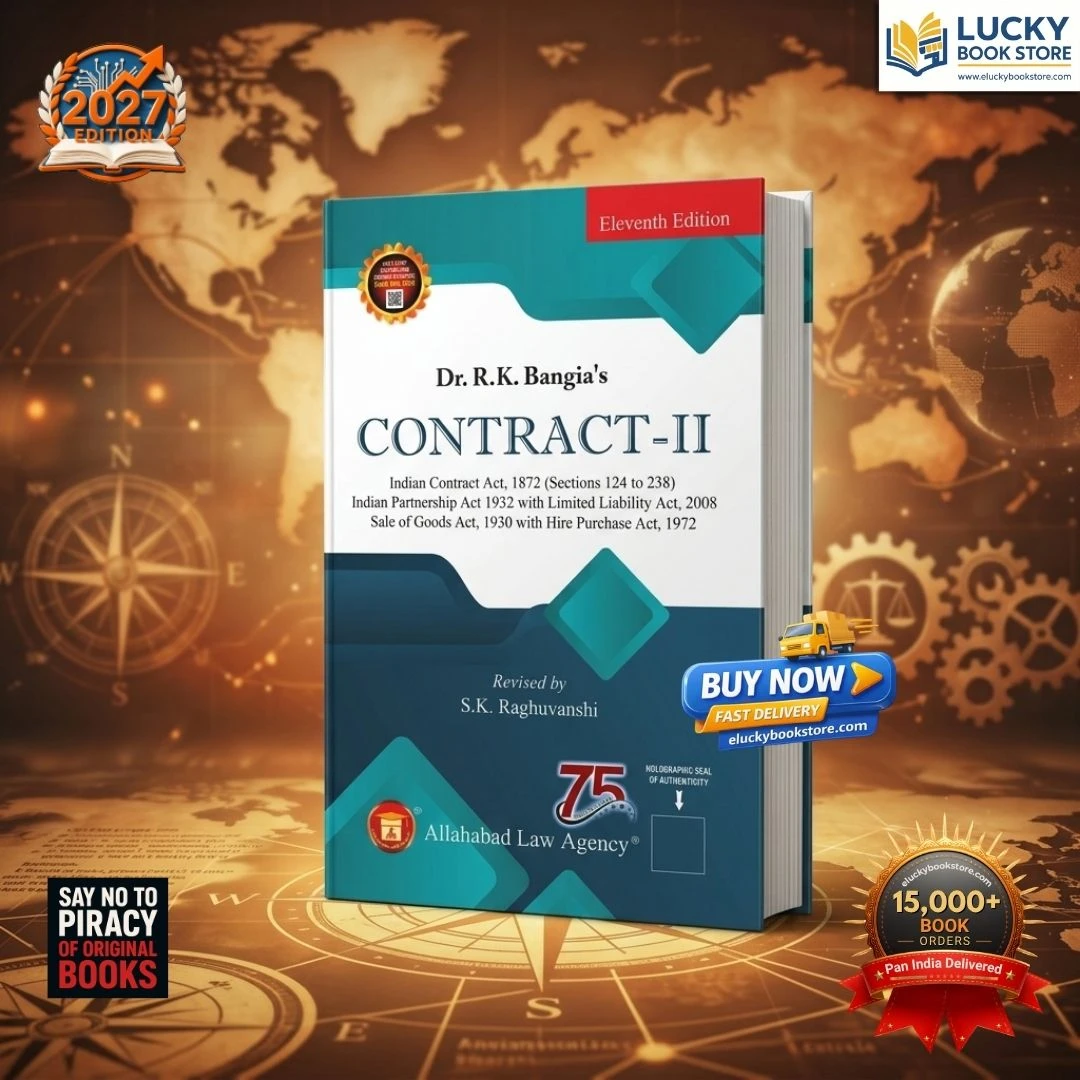 Contract-2 | Indian Contract, Indian Partnership Act, Sale of Goods Act | 11th Edition 2026 | RK Bangia | Allahabad Law Agency