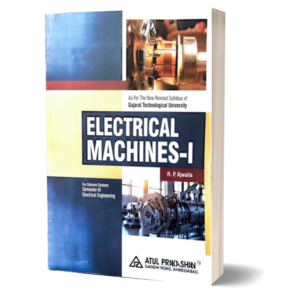 3rd Sem Diploma Electrical Machines-1 (English) by RP Ajwalia | Atul