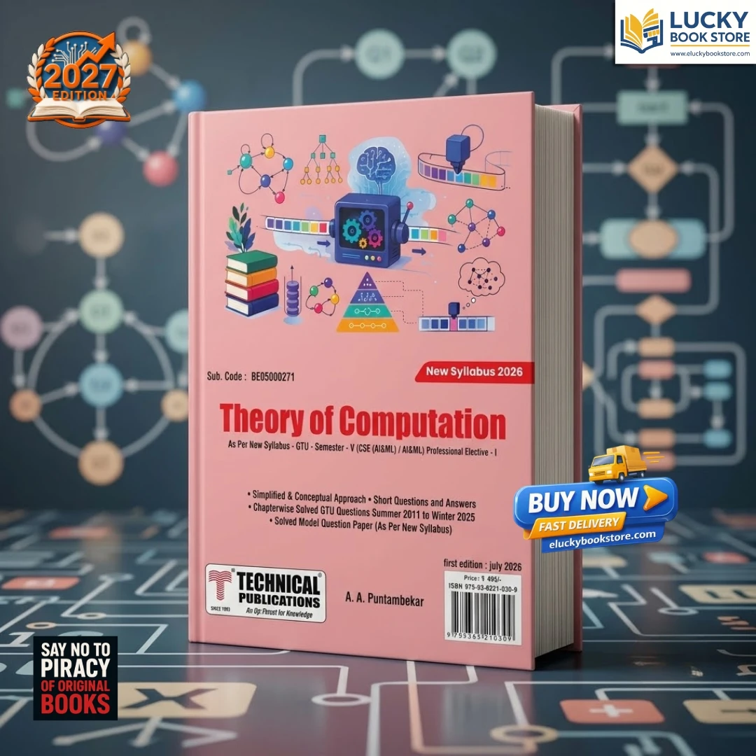5th Sem BE Theory Of Computation | Sub.Code: BE05000271 | 2026 Edition | TECHNICAL PUB