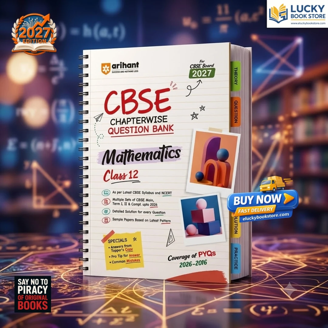 Class 12 CBSE Mathematics Chapterwise Question Bank with PYQs & Sample Papers | 2026 Edition | Arihant