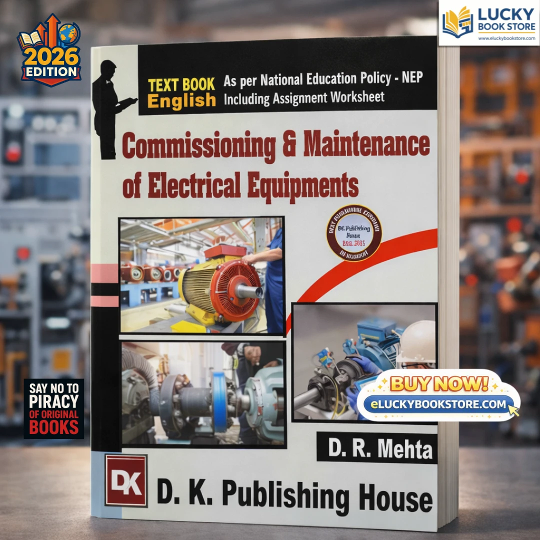 4th Sem Diploma Commissioning and Maintenance of Electrical Equipments | English | 2026 Edition | DK Publication