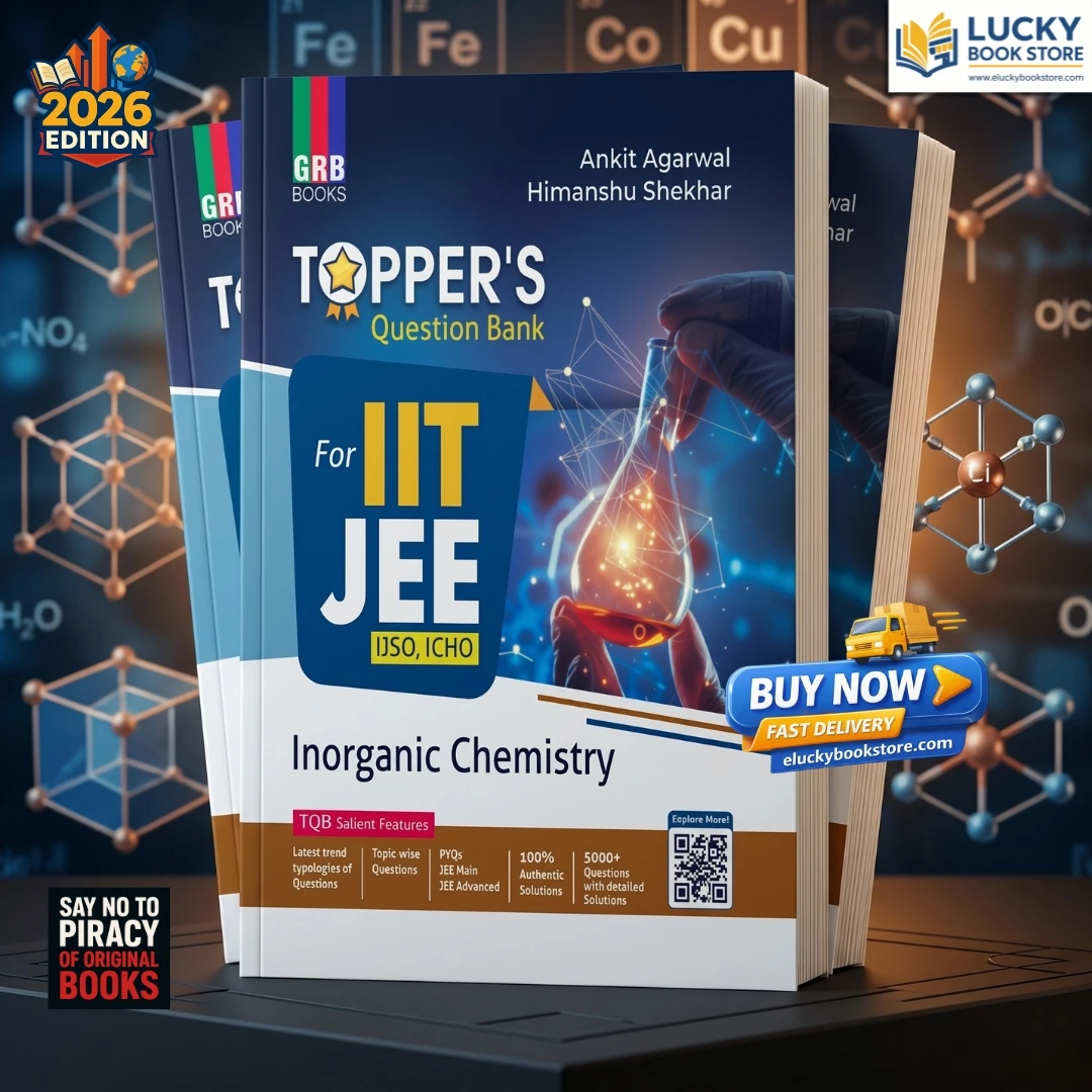Topper’s Question Bank Inorganic Chemistry For IIT-JEE / IJSO / ICHO | 2026 Edition | Ankit Agarwal, Himanshu Sekar | GRB Books