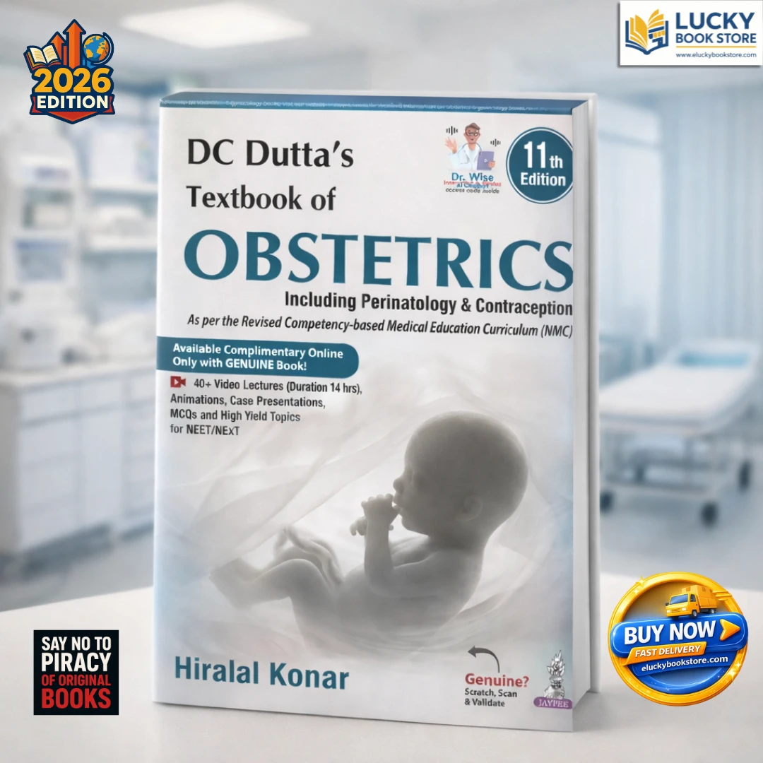 DC Dutta’s Textbook of Obstetrics Including Perinatology & Contraception 11th Edition 2026 | Jaypee