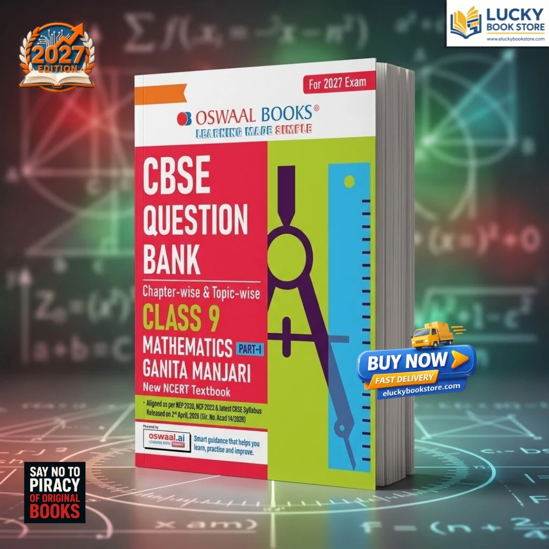 Claas 9 CBSE Mathematics Part-1 Ganita Manjari Question Bank Chapter-wise & Topic-wise | 2026 Edition | Oswaal