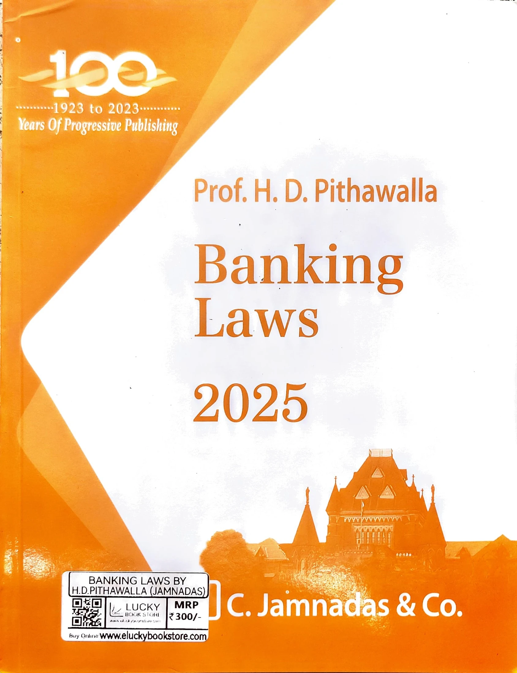 Banking Laws (English) by C.Jamnadas