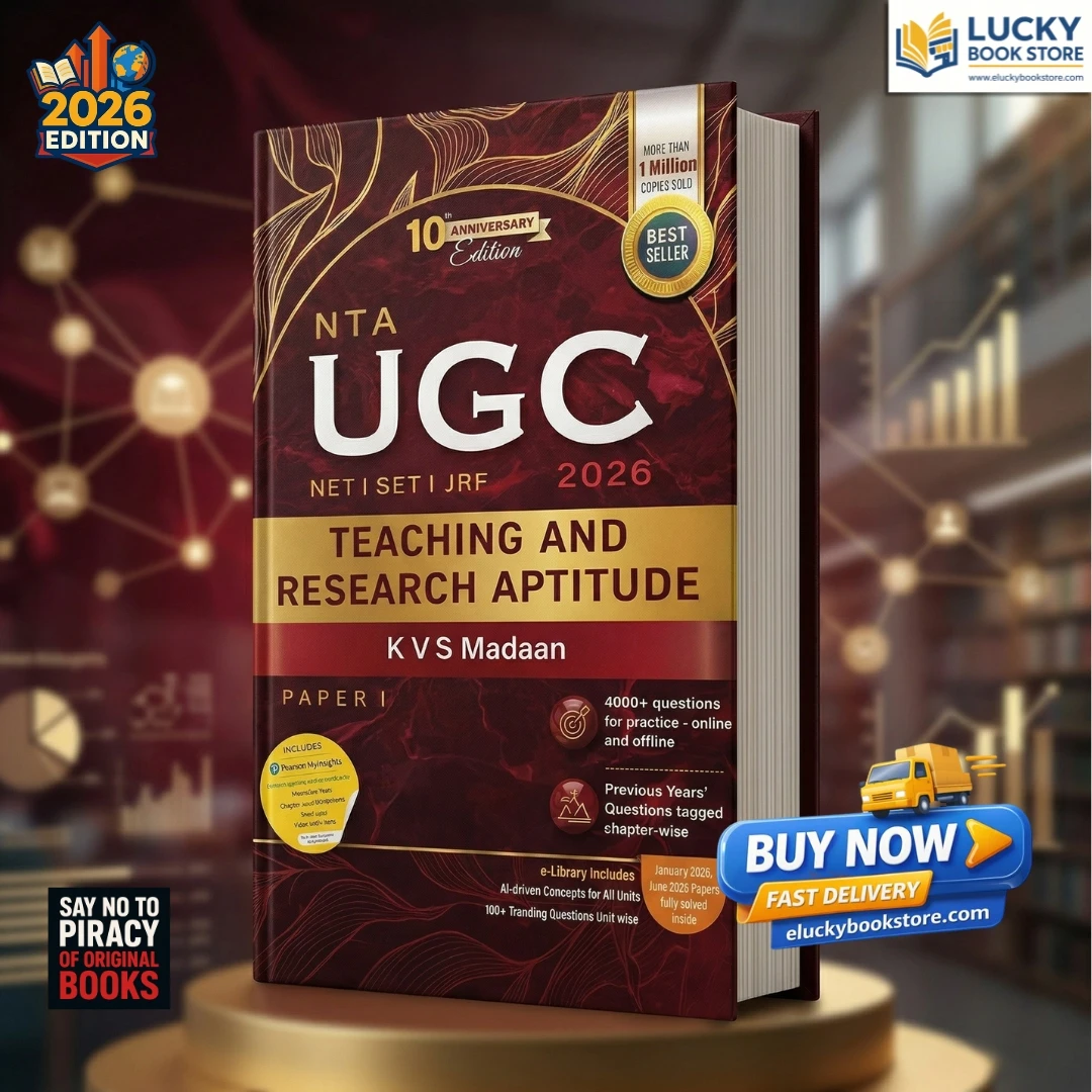 KVS Madan UGC Net Paper 1 (Teaching and Research Aptitude) | English | 10th 2026 Edition | Pearson