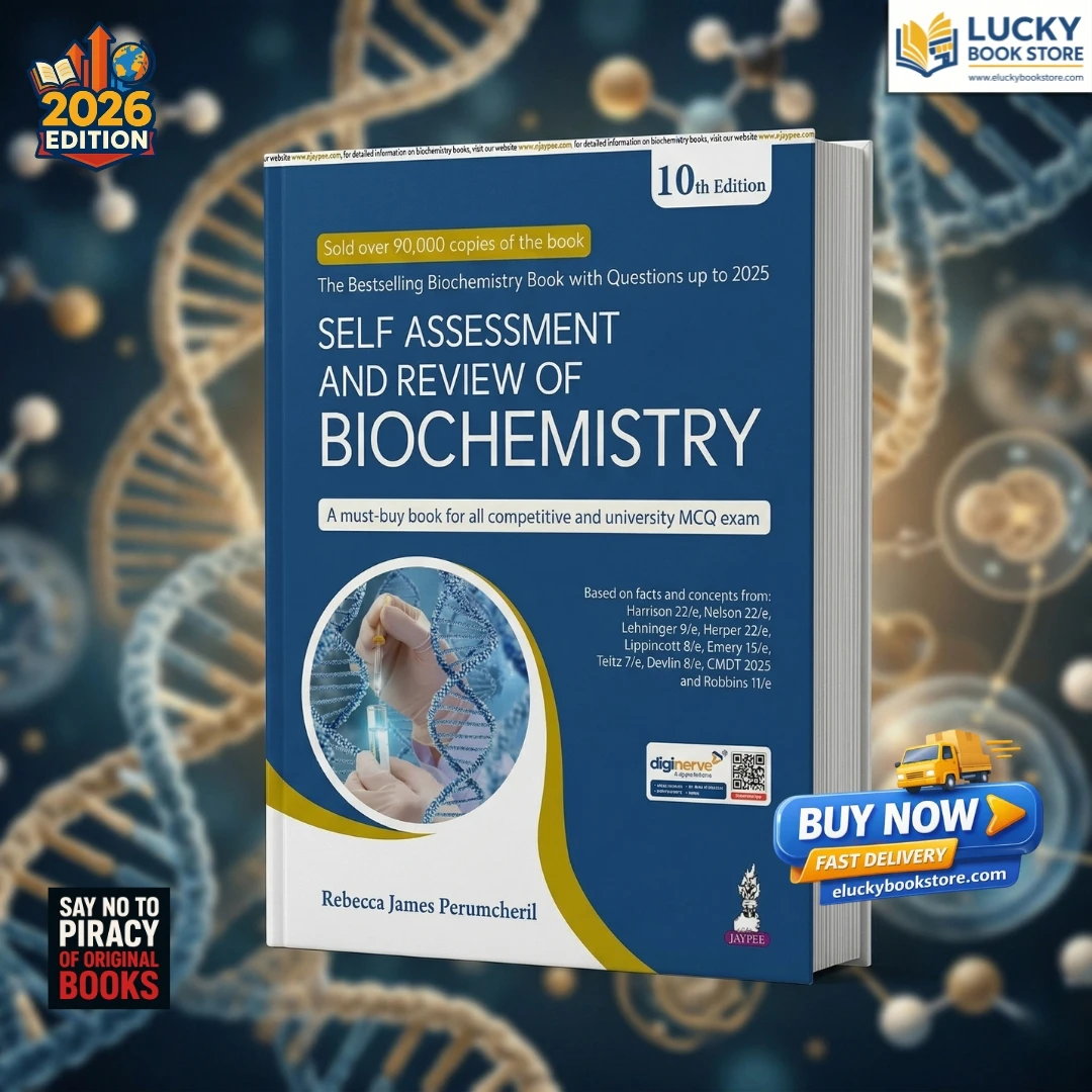 Self Assessment and Review of Biochemistry | 10th Edition 2026 | Rebecca James Perumcheril | Jaypee