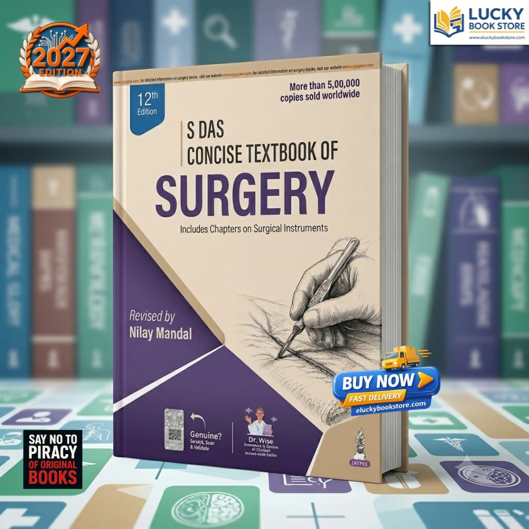 S Das Concise Textbook of Surgery includes Chapters on Surgical Instruments | 12th Edition 2026 | Jaypee