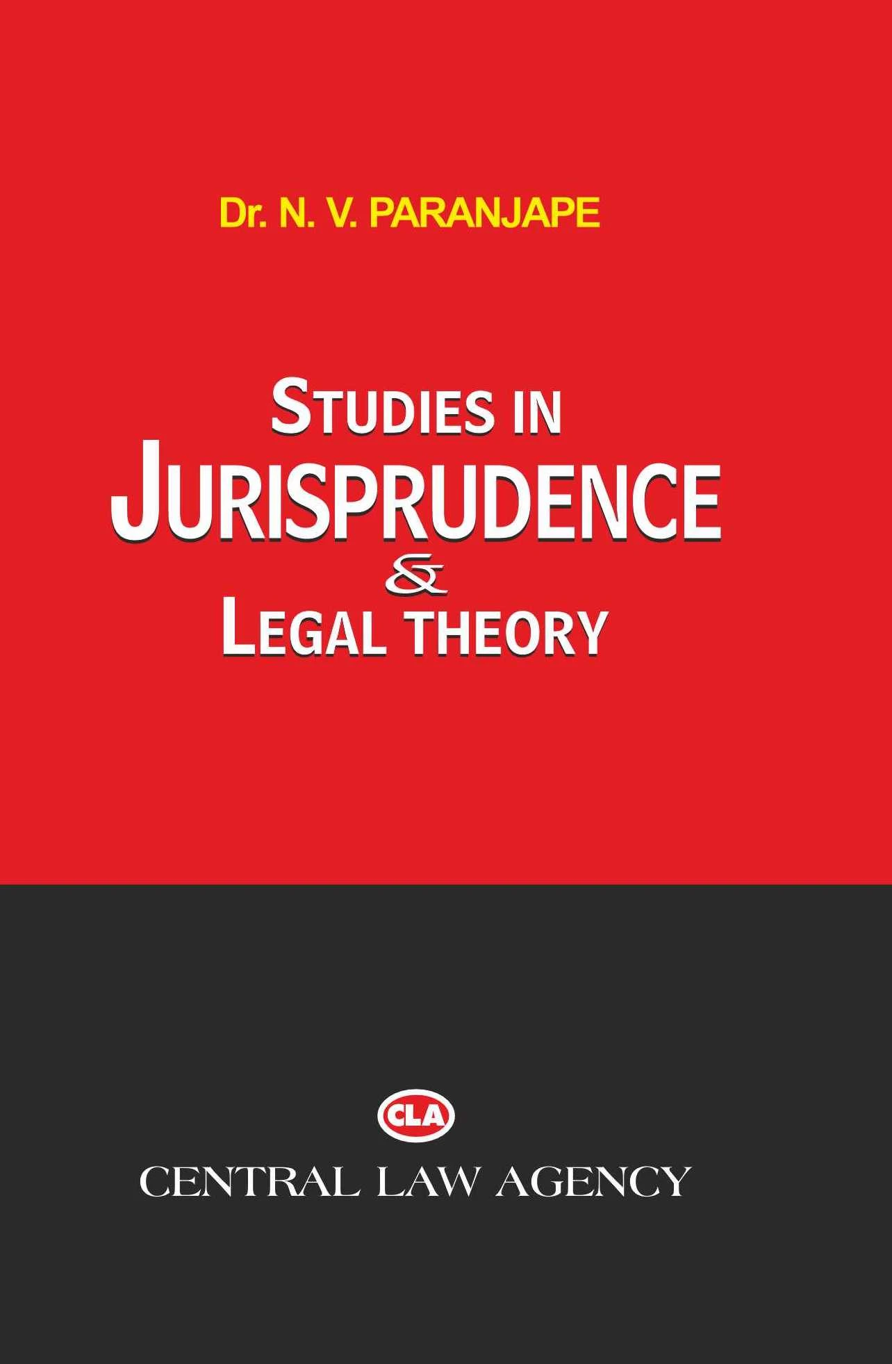 Studies in Jurisprudence and Legal Theory by Dr. Paranjape | Central Law Agency