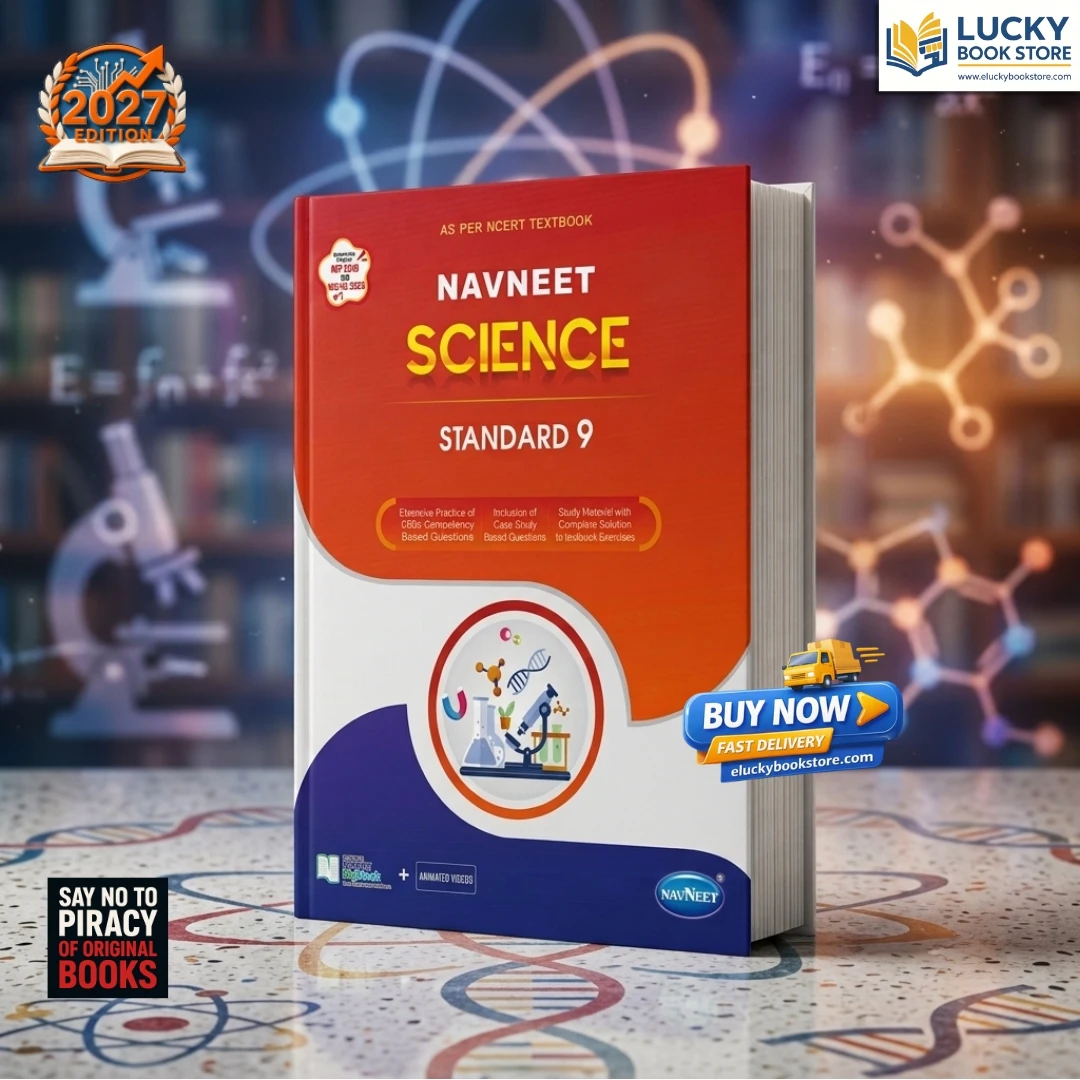Std 9 Navneet Science | English | Including March 2026 Papers