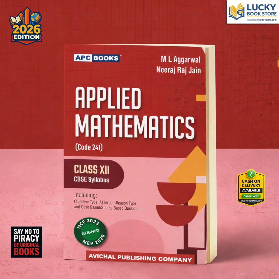 Class 12 CBSE Applied Mathematics 5th 2026 Edition by ML Aggarwal | APC