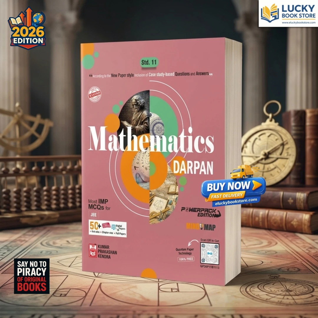 Std 11 Maths Darpan (Part-1) with Mind Map 2026 Edition | English | Kumar Prakashan