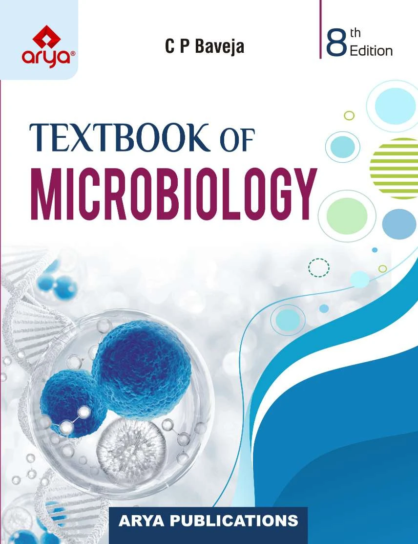Textbook of Microbiology 8th Edition 2025 By CP Baveja | Arya Publishing Company