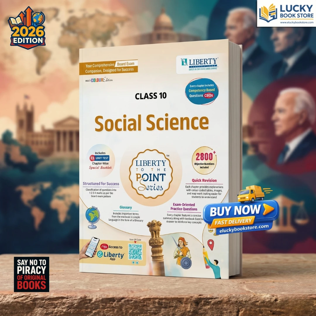 Std 10 Liberty To The Point Social Science | English | 2026 Edition