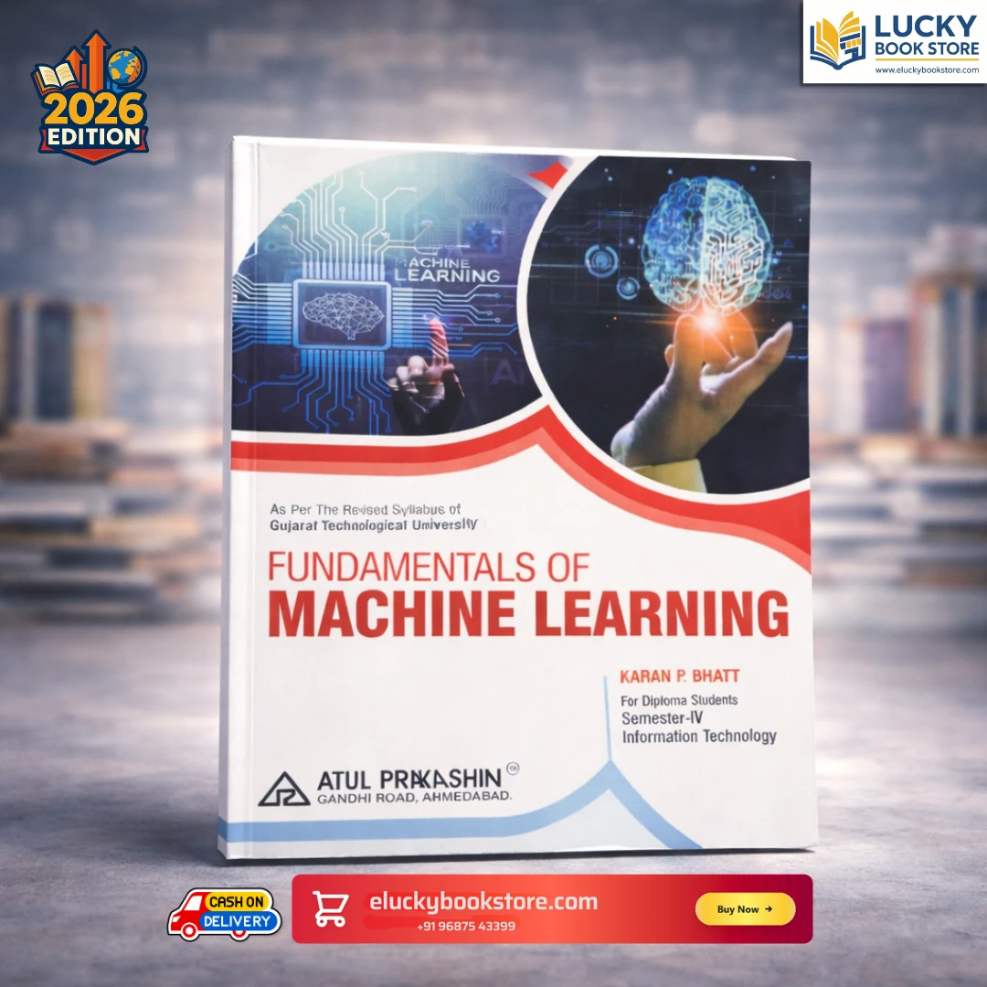 4th Sem Diploma Fundamentals of Machine Learning 2026 Edition by JB Patel | Atul Prakashan
