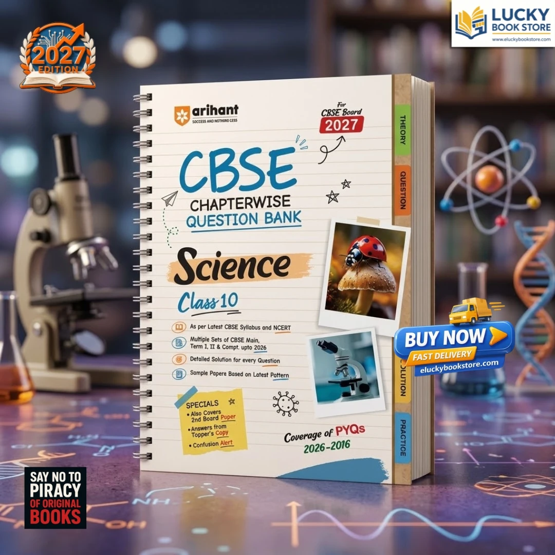 Class 10 CBSE Science Chapterwise Question Bank with PYQs & Sample Papers | 2026 Edition | Arihant
