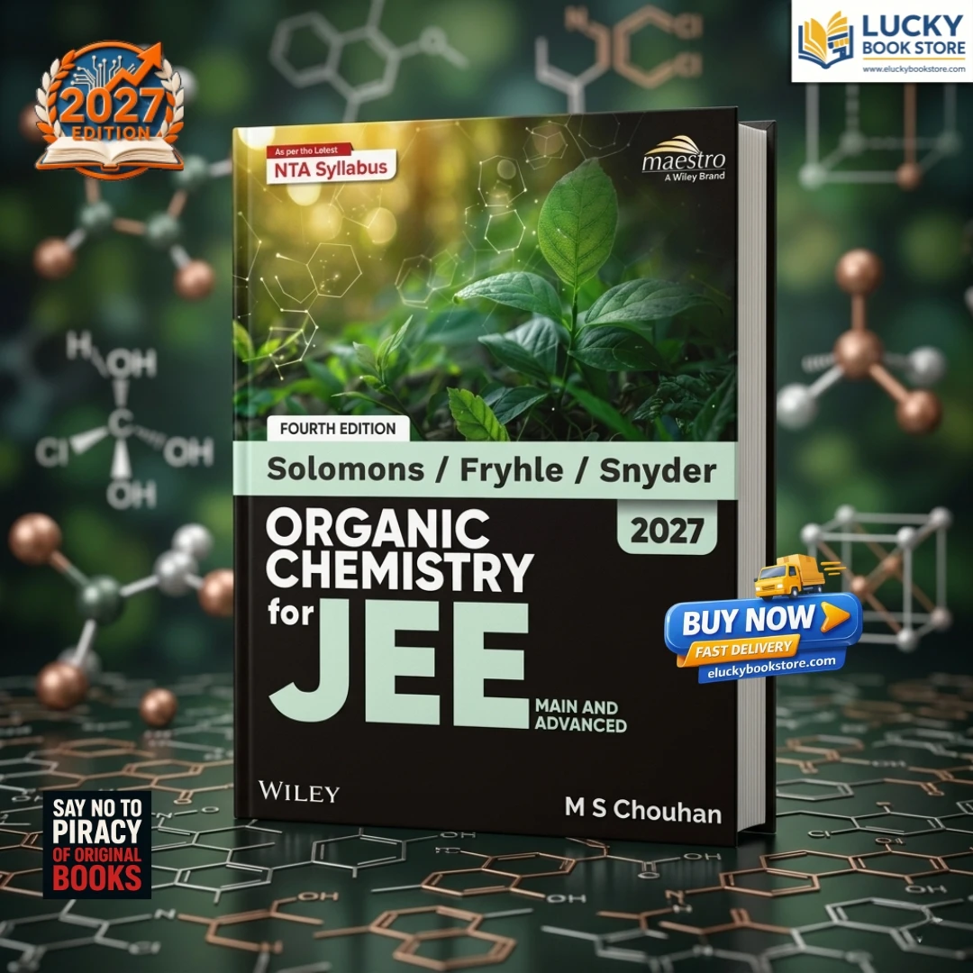 Organic Chemistry for JEE Main & Advanced | 4th Edition 2027 | Solomons, Fryhle, Snyder | MS Chouhan | Wiley