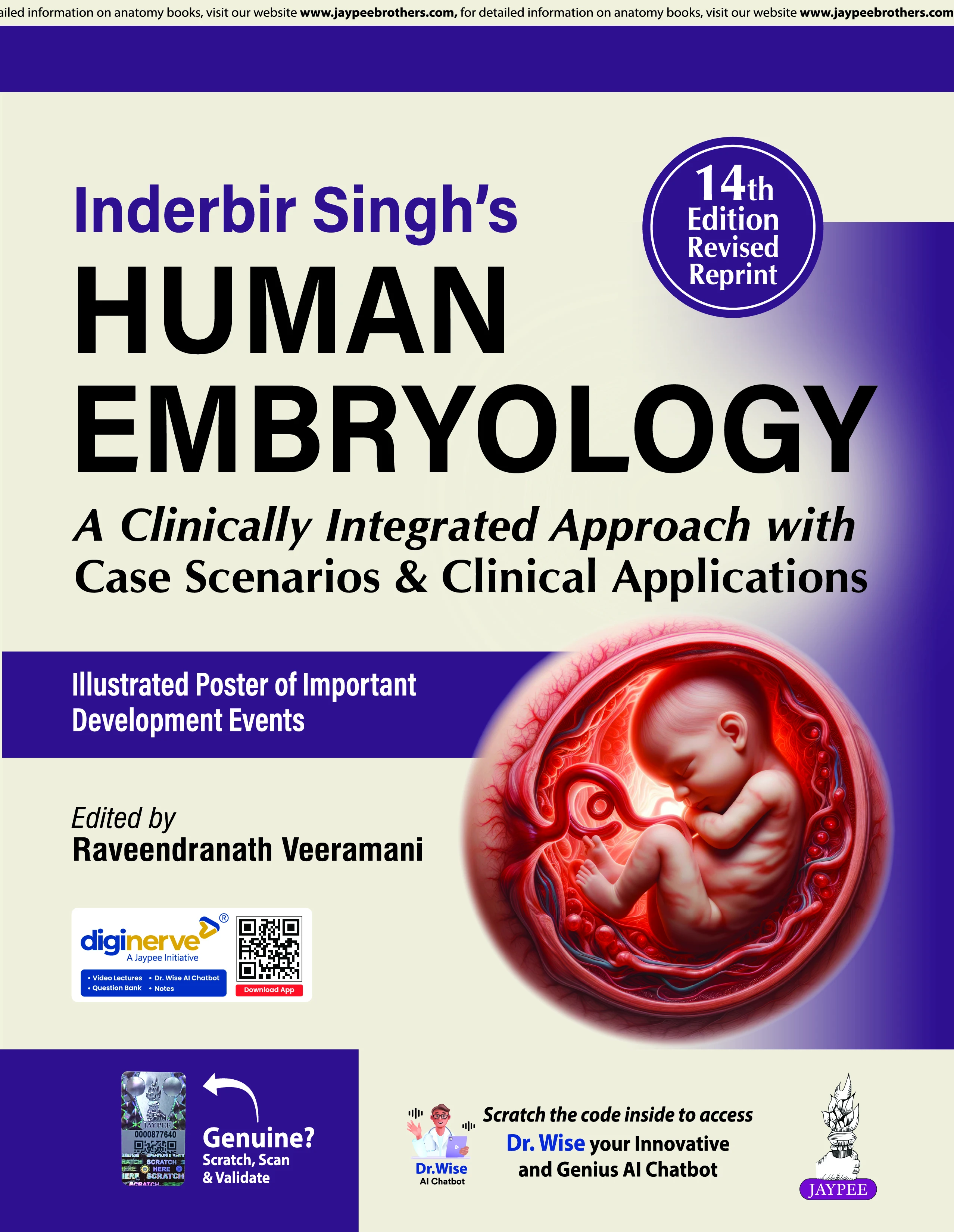 Inderbir Singh's Textbook of Human Embryology 14th Edition 2025 | Jaypee