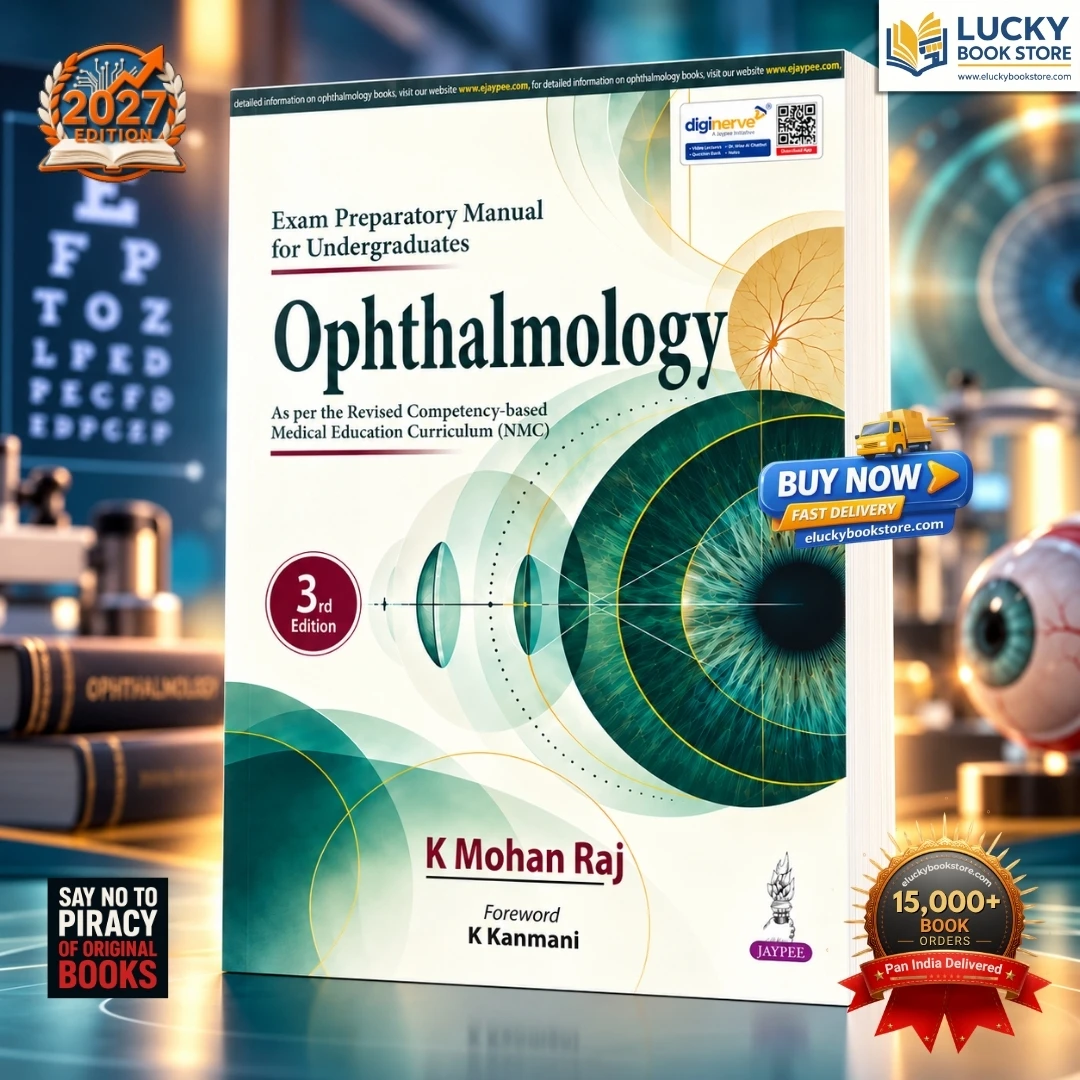 Exam Preparatory Manual for Undergraduates Ophthalmology | 3rd Edition 2027 | for MBBS Final Year Students | K Mohan Raj | Jaypee