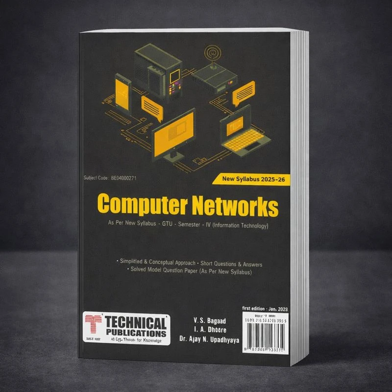 4th Sem BE Computer Netwroks 2026 Edition by Technical Publication