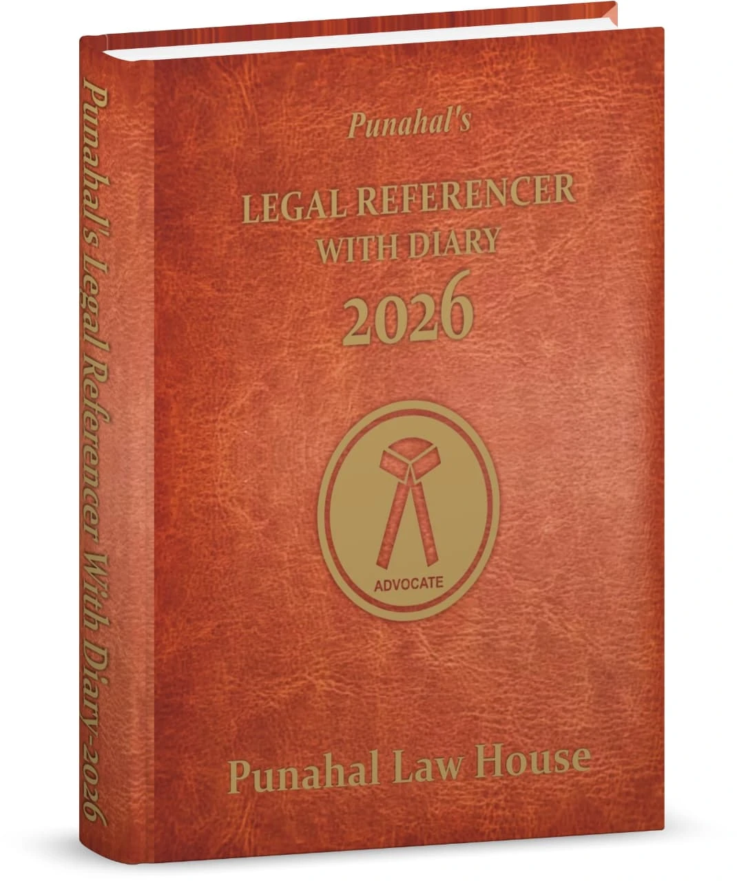 Punahal's Legal Referencer with dairy 2026 edition(Jan to Dec 2026) (Orange)