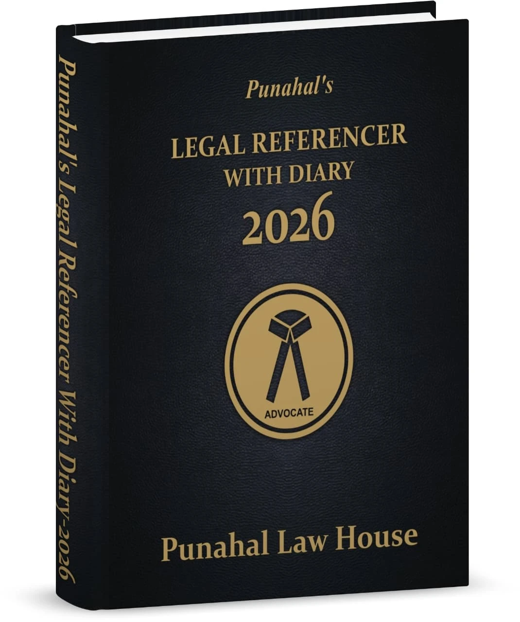 Punahal's Legal Referencer with dairy 2026 edition(Jan to Dec 2026) (Black)