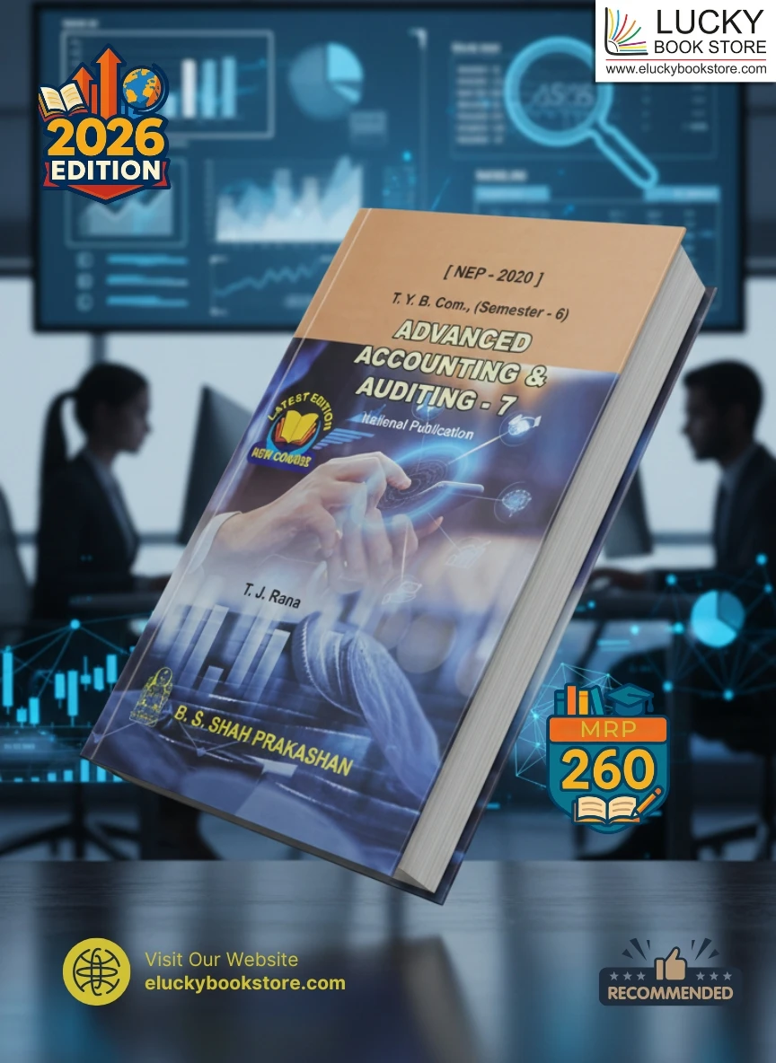 TY B com sem-6 Advanced Accounting and Auditing-7 2026 Edition | BS shah prakashan