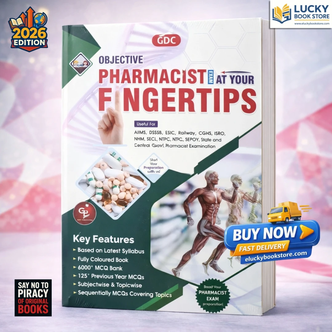 Objective Pharmacist Exam at Your Fingertips | 6000+ MCQ | 125+ Previous Year MCQs | 2025 Edition | GDC