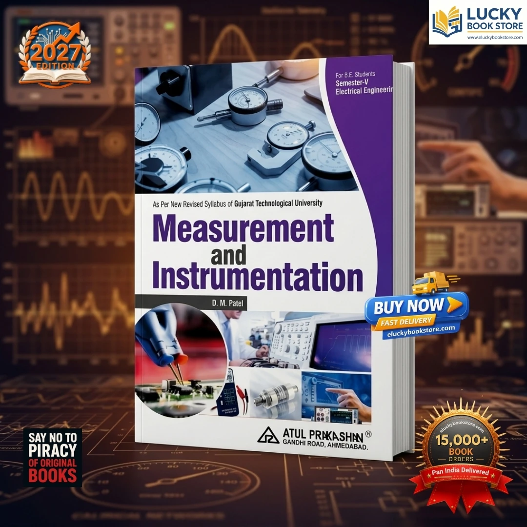 5th Sem BE Measurement and Instrumentation | DM Patel | 2027 Edition | Atul Prakashan