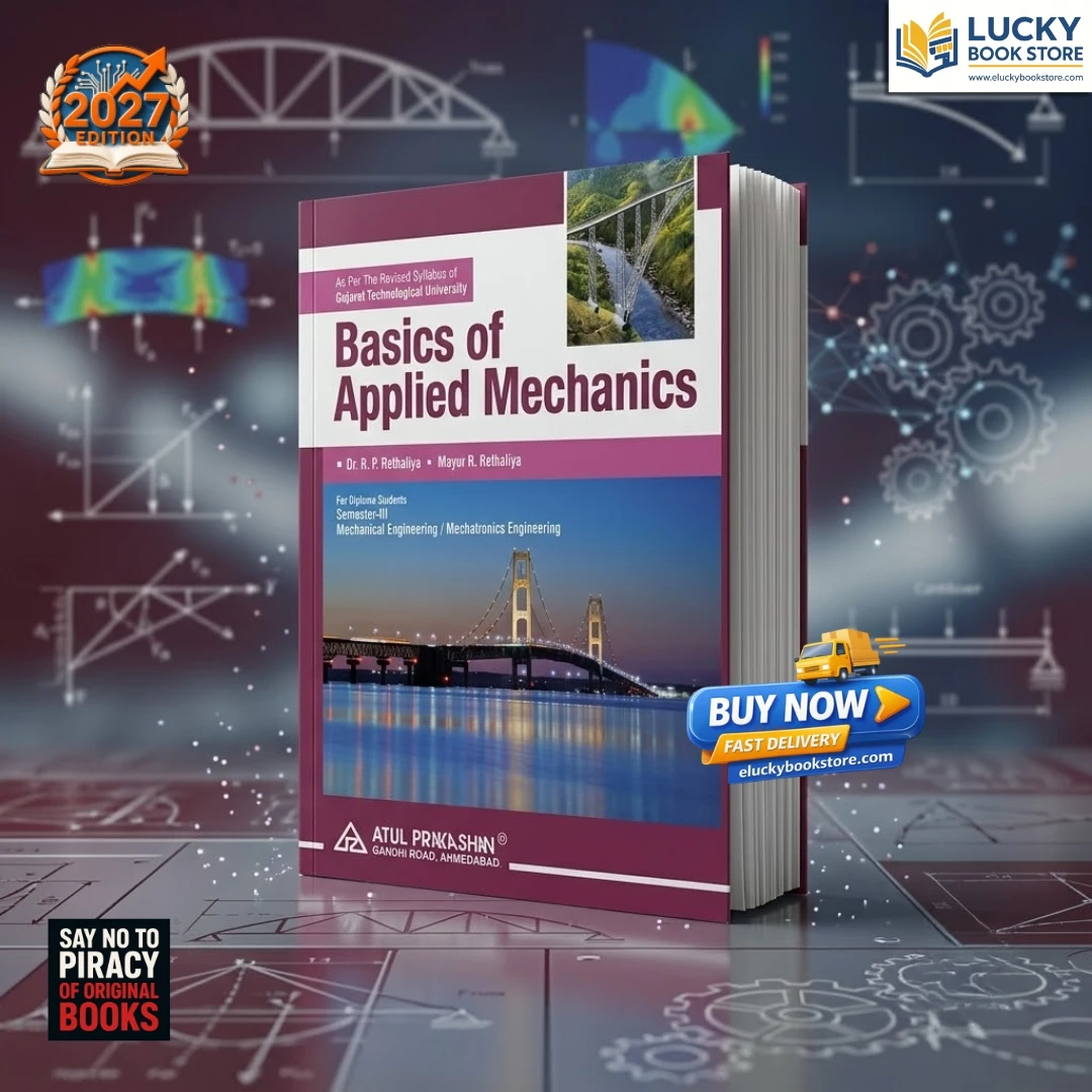 3rd Sem Diploma Basics Of Applied Mechanics | English | 2026 Edition | Atul Prakashan