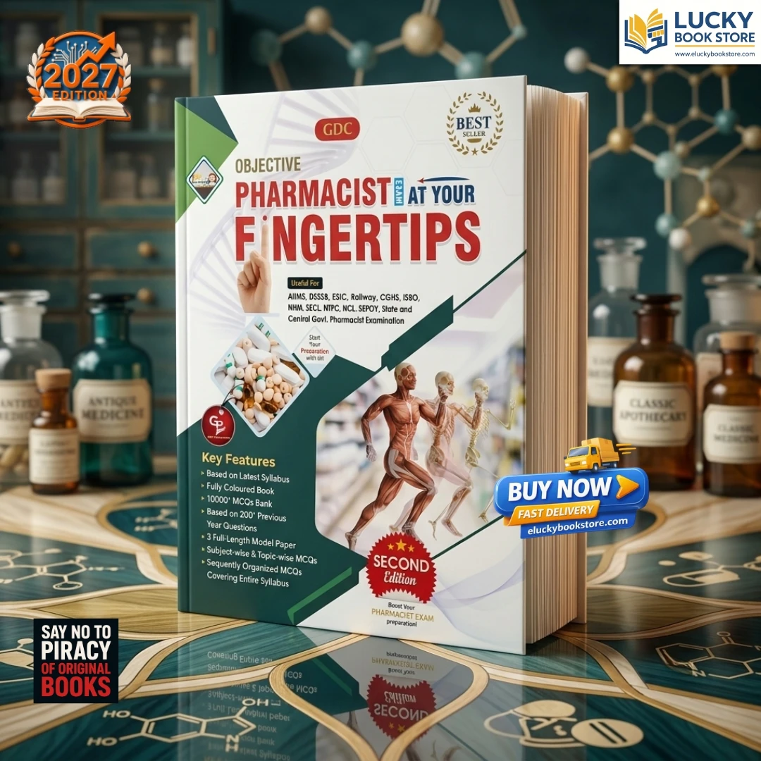 Objective Pharmacist Exam at Your Fingertips | 10,000+ MCQ | 200+ Previous Year MCQs | 2nd edition 2026 Edition | GDC