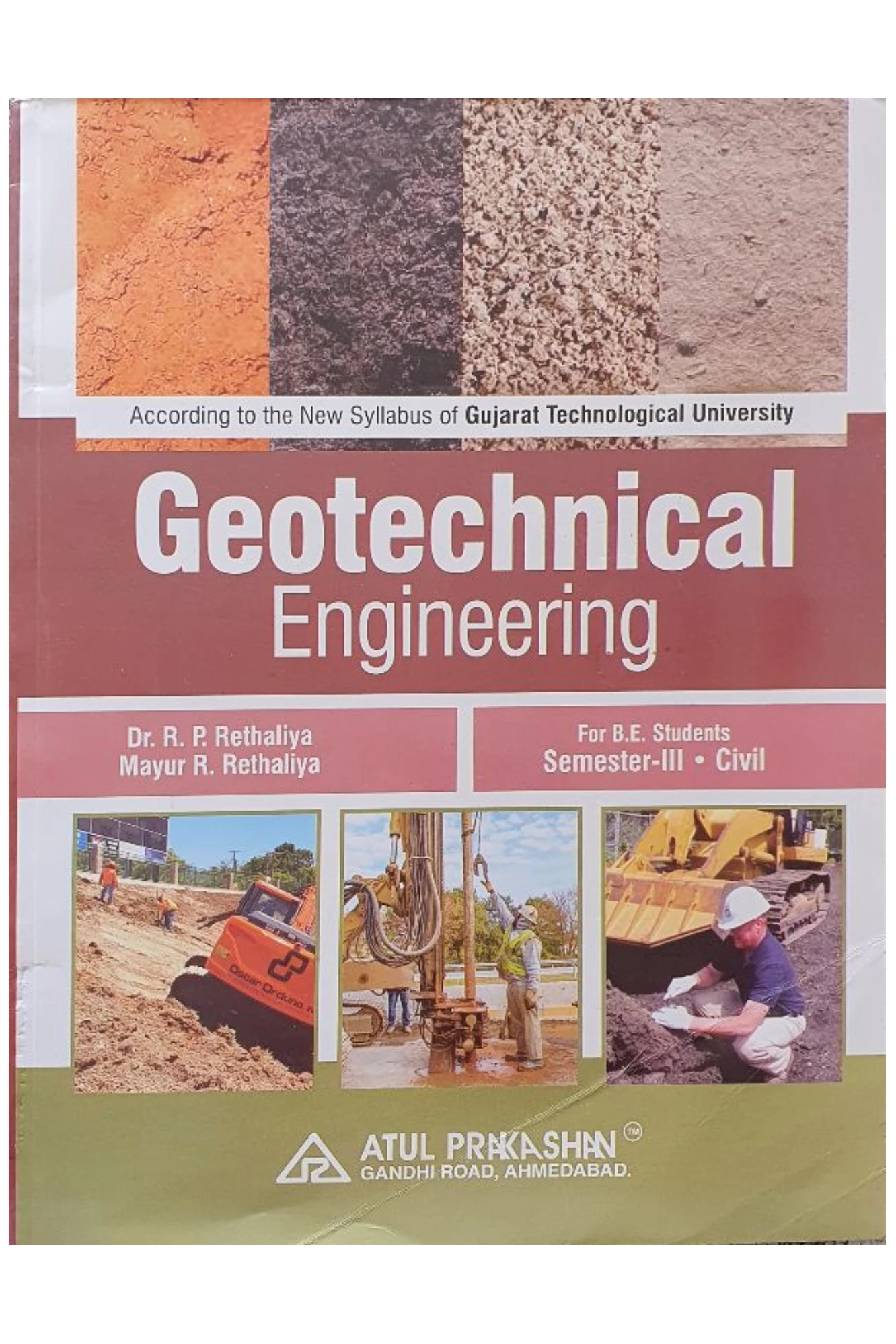 3rd SEM BE GEOTECHNICAL ENGINEERING BY ATUL