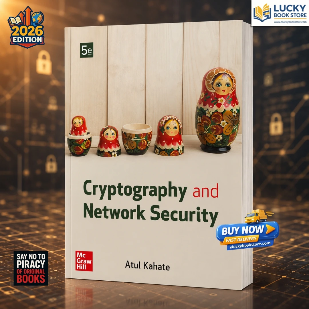 Cryptography and Network  Security | 5th Edition 2026 | Atul Kahate | Mcgrawhill