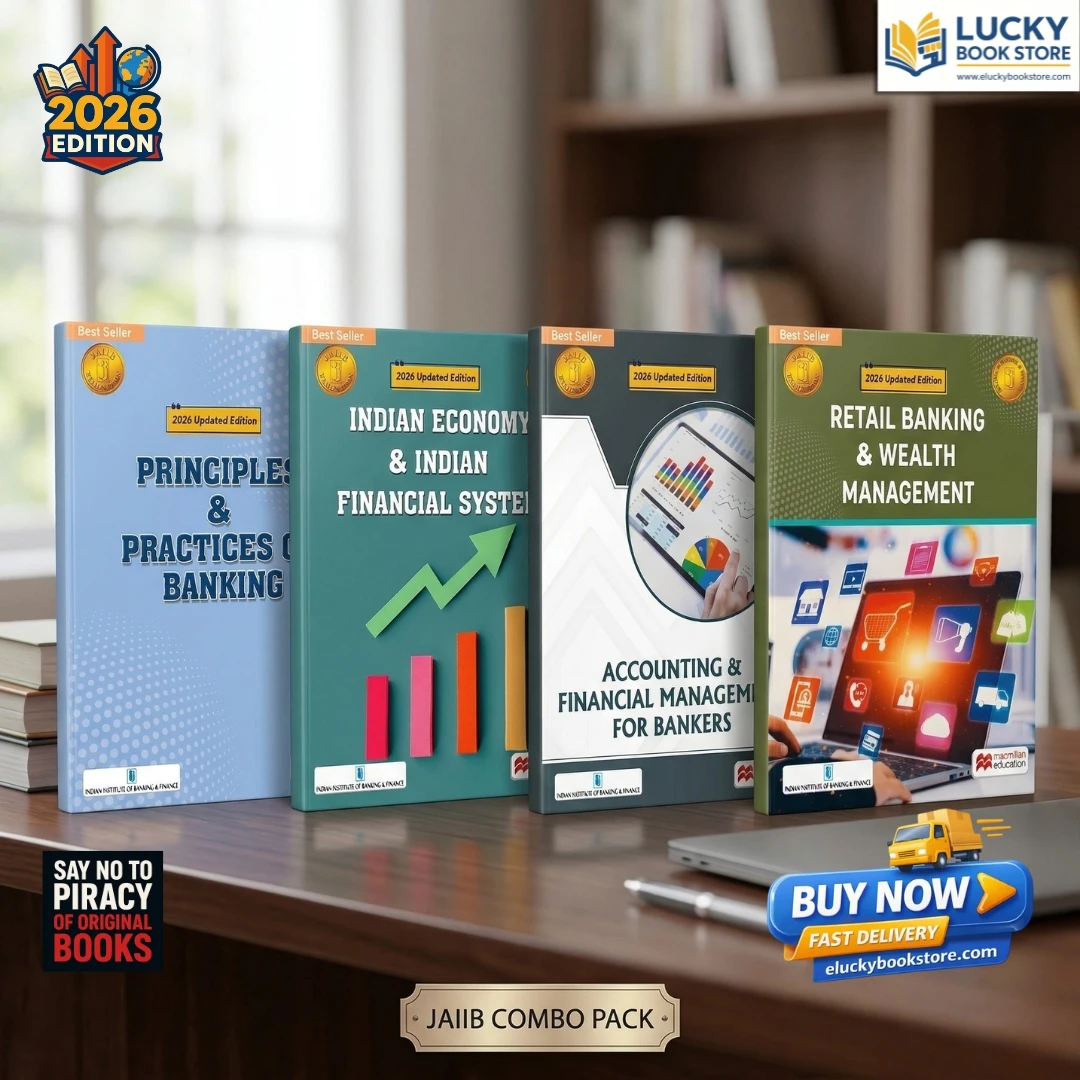JAIIB 4 Books Combo (Principle Practice, Accounting, Indian Eco and  Retail Banking) JAIIB Courseware | JAIIB 2026 updated Edition | JAIIB Exam preparation by IIBF (IIBF JAIIB Exam) | Macmillan Education
