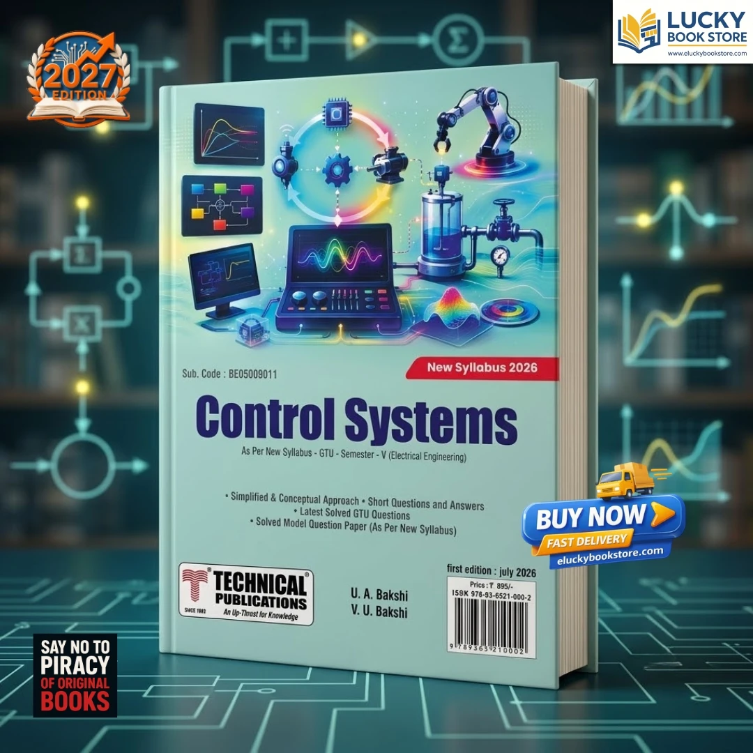 5th Sem BE Control Systems | Sub.Code: BE05009011 | 2026 Edition | TECHNICAL PUB