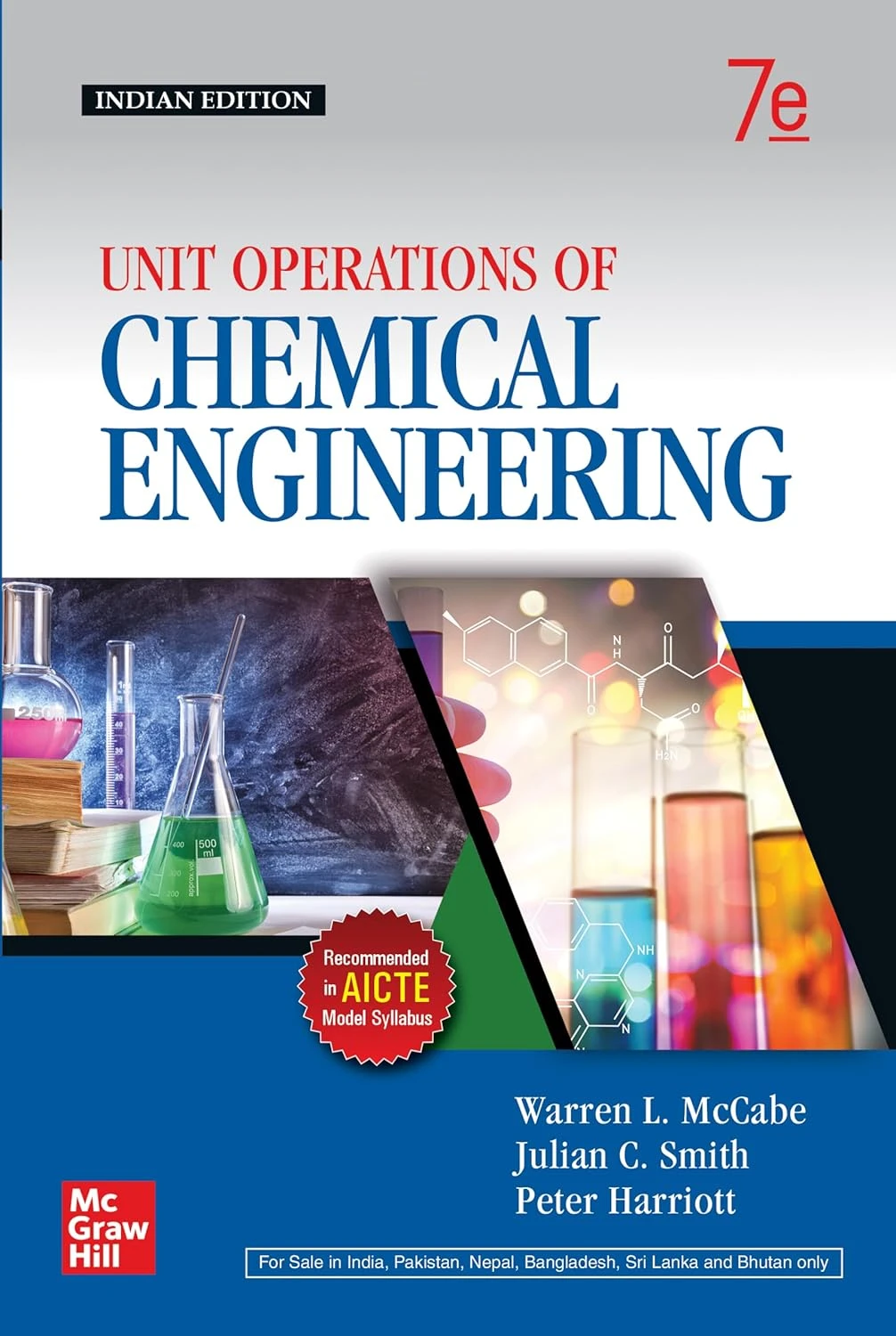 Unit Operations of Chemical Engineering 7th Edition by McCabe and Smith | Mcgrawhill
