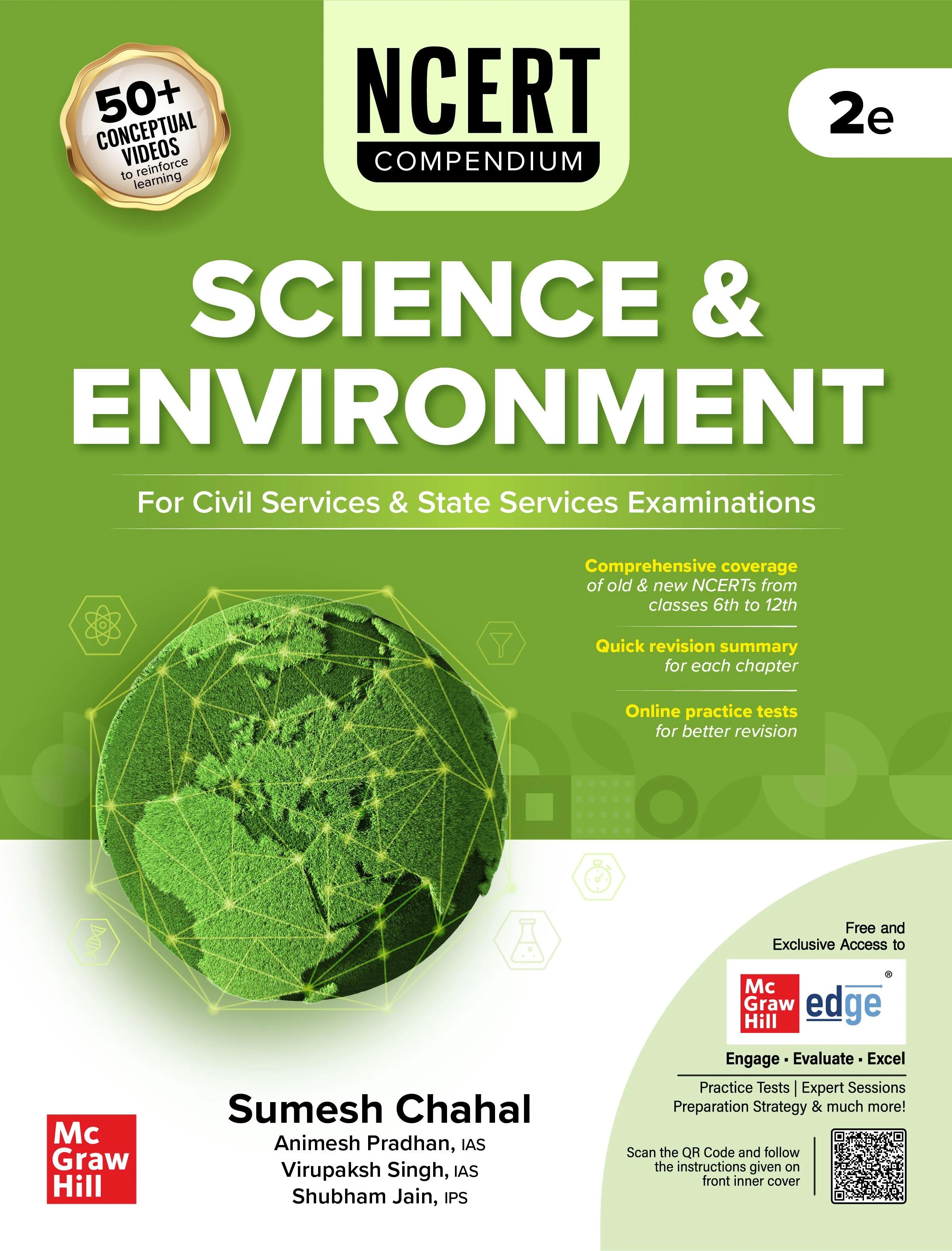 NCERT Compendium Science and Environment 2nd Edition 2025 by Sumesh Chahal, Animesh Pradhan, Virupaksh Singh, Shubham Jain | Mcgrawhill