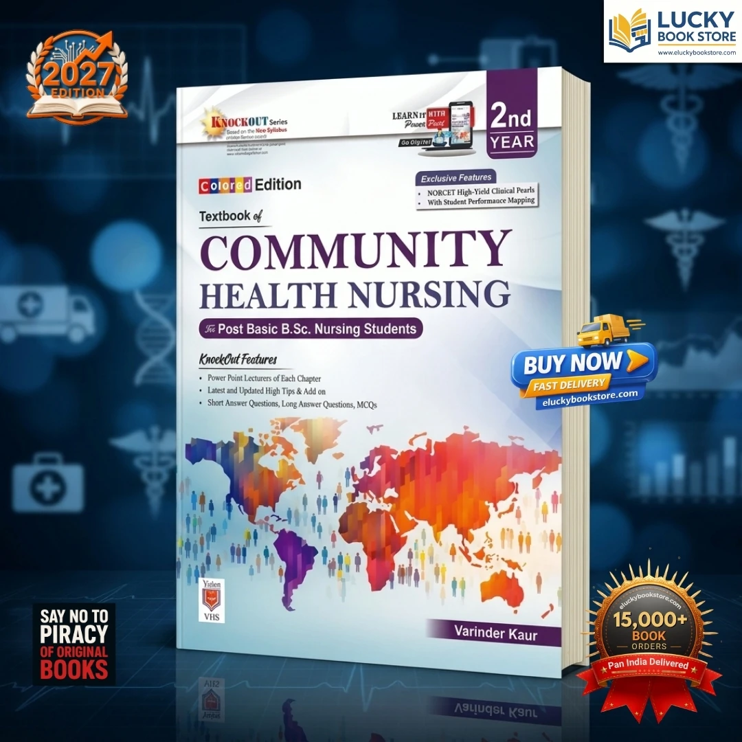 Textbook Of Community Health Nursing For Post Basic Bsc Nursing Students | Varinder kaur | Vision Health Science