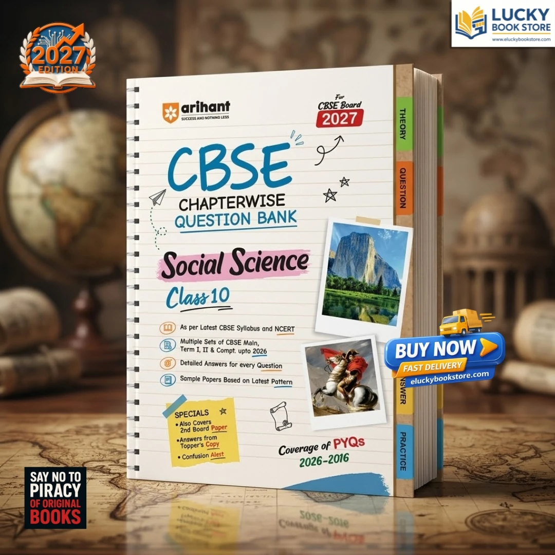 Class 10 CBSE Social Science Chapterwise Question Bank with PYQs & Sample Papers | 2026 Edition | Arihant