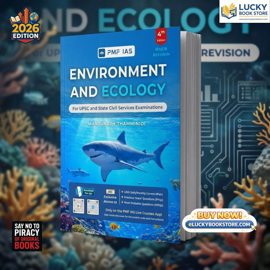 PMF IAS Environment and Ecology For UPSC and State Civil Service Exams | 4th Edition 2026 | Manjunath Thamminidi | English