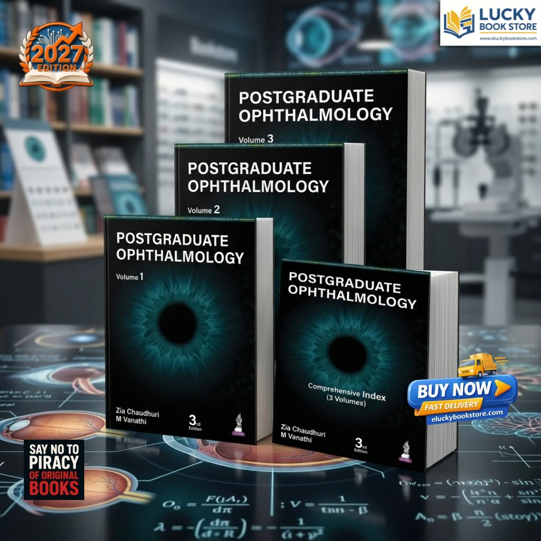 Postgraduate Ophthalmology (3 Volumes) with Comprehensive Index Booklet | ZIA CHAUDHURI, M VANATHI | 3rd Edition 2026 | JAYPEE
