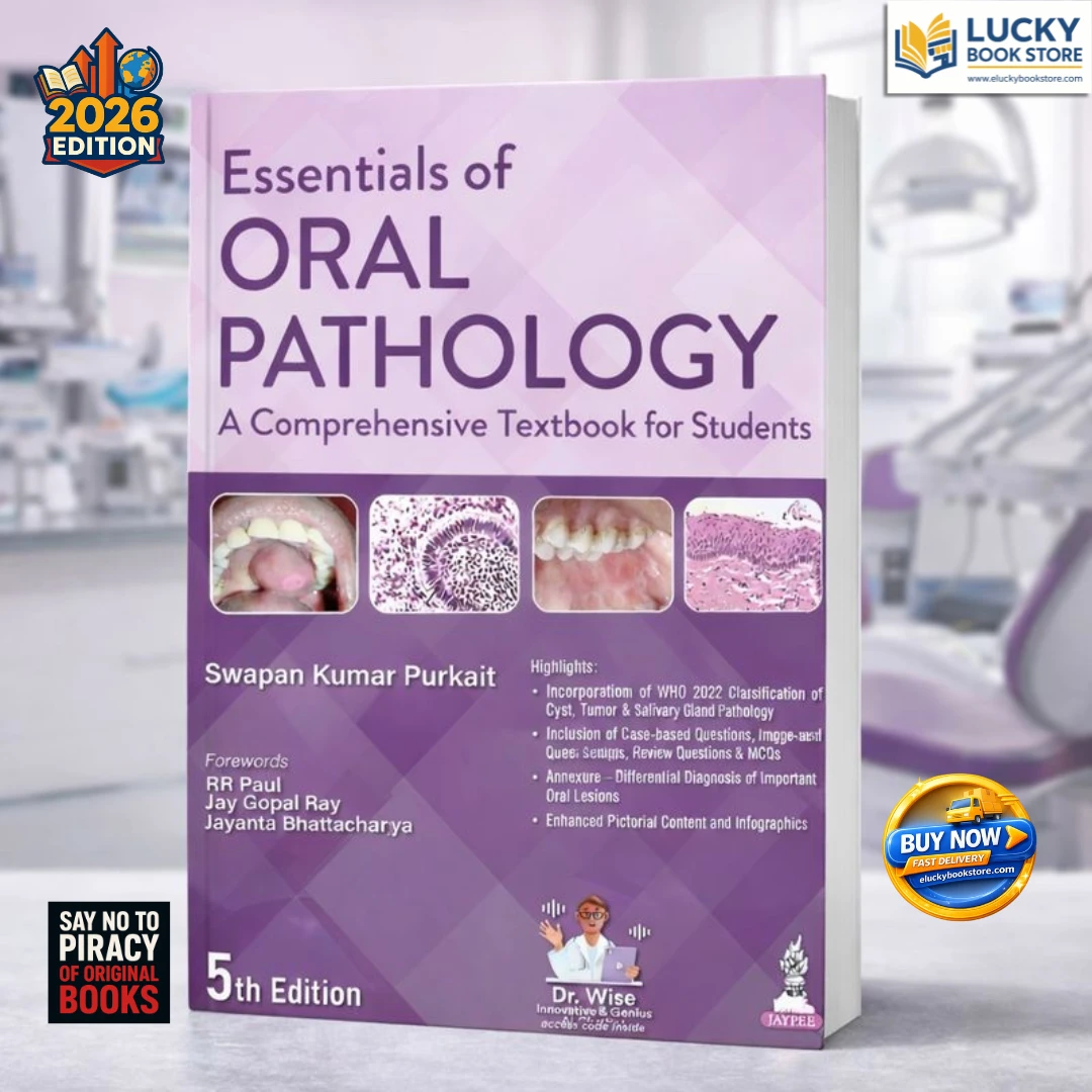 Essentials of Oral Pathology 5th Edition 2026 by Swapan Kumar Purkait | Jaypee