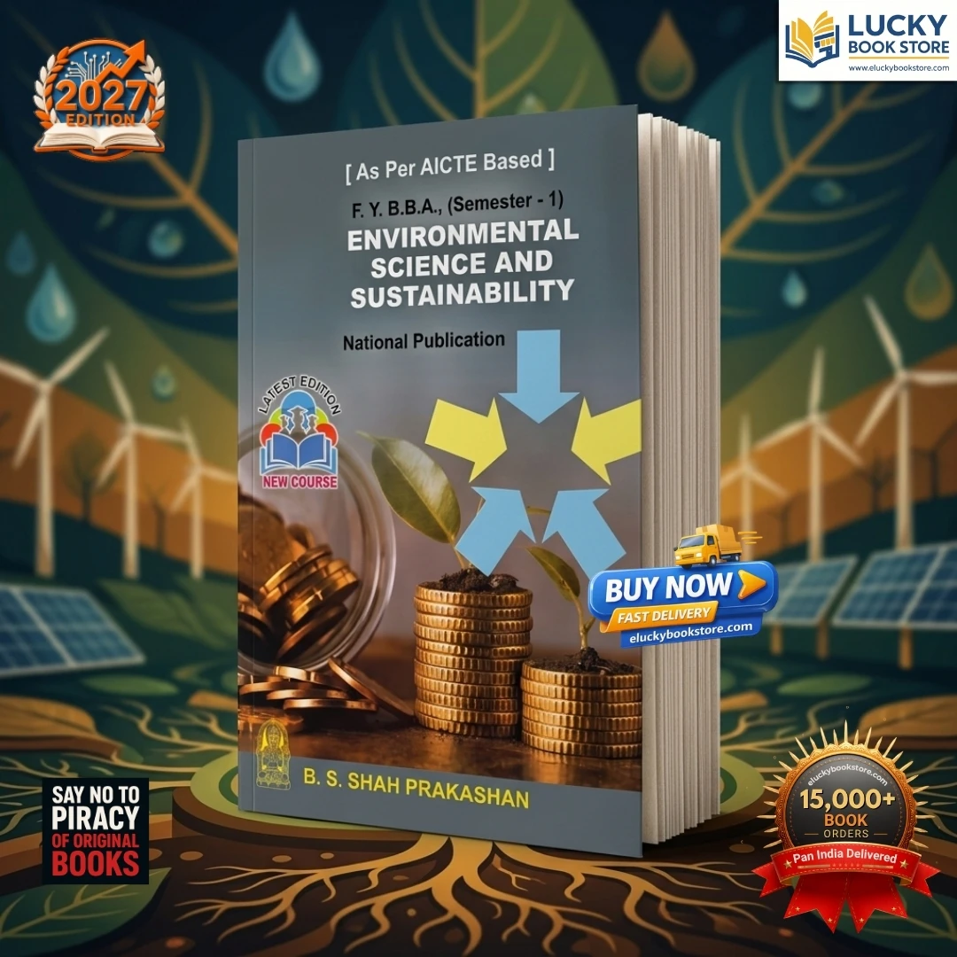 FY BBA Sem-1 Environmental Science and Sustainability | 2027 Edition | BS Shah