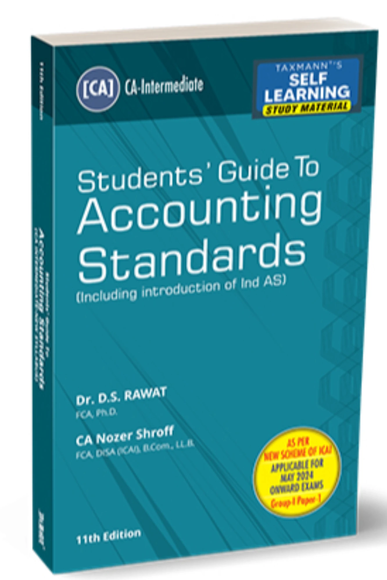CA INTER STUDENT GUIDE TO ACCOUNTING STANDARDS(for May 2024) BY DS RAWAT | Taxmann