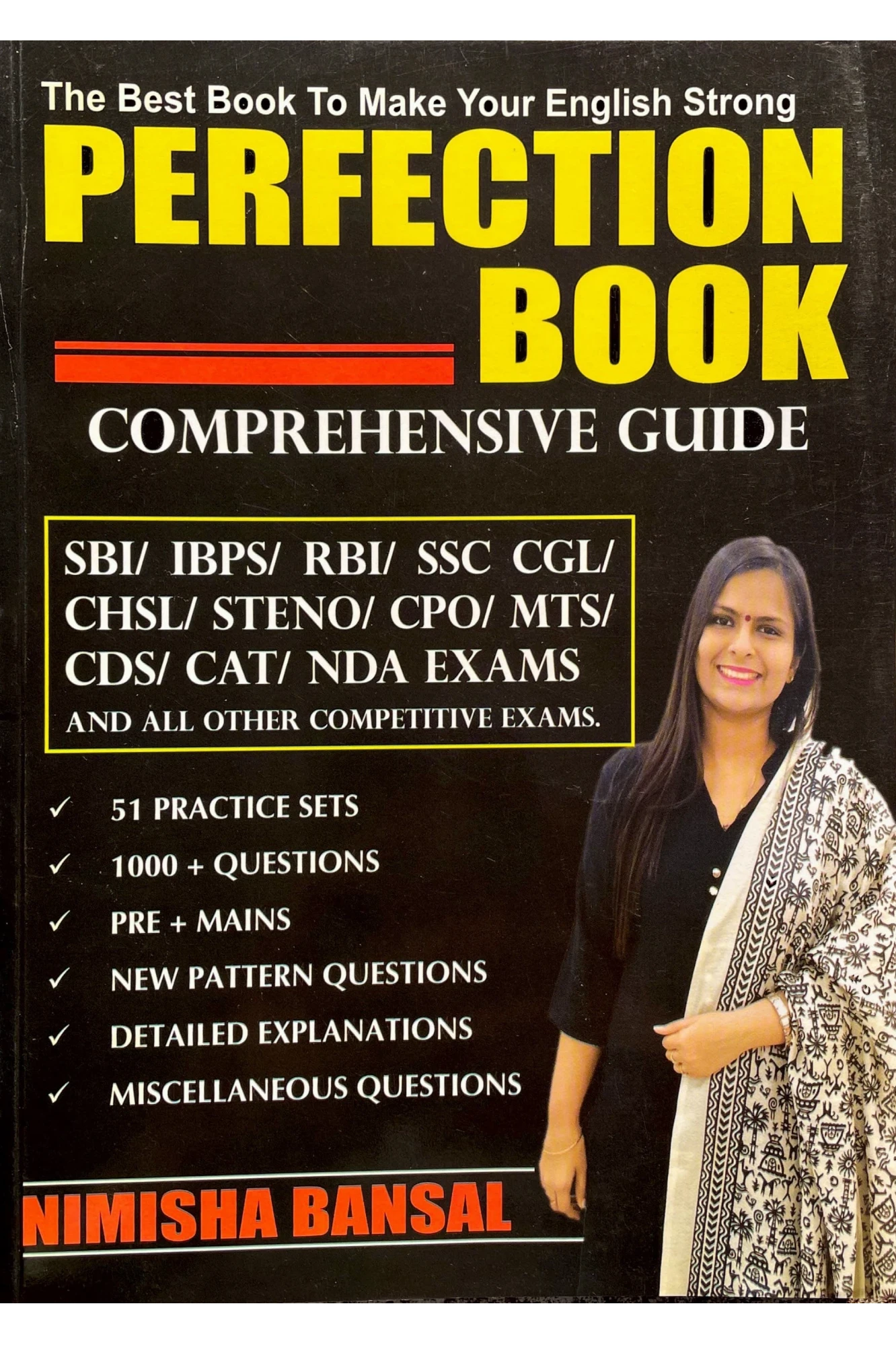 PERFECTION BOOK COMPREHENSIVE BOOK BY NIMISHA BANSAL