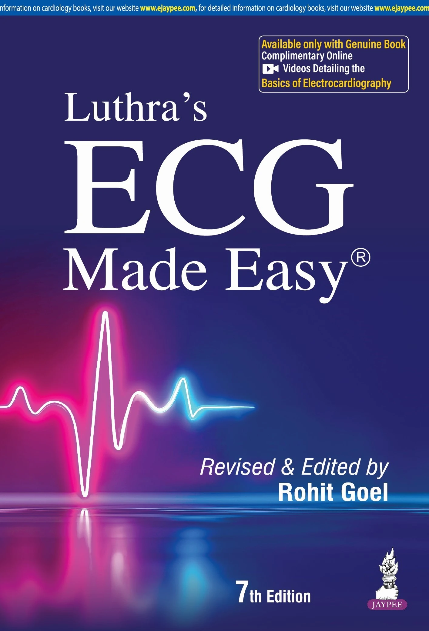 Luthra ECG Made easy by ROHIT GOEL 7th Edition 2025 | Jaypee