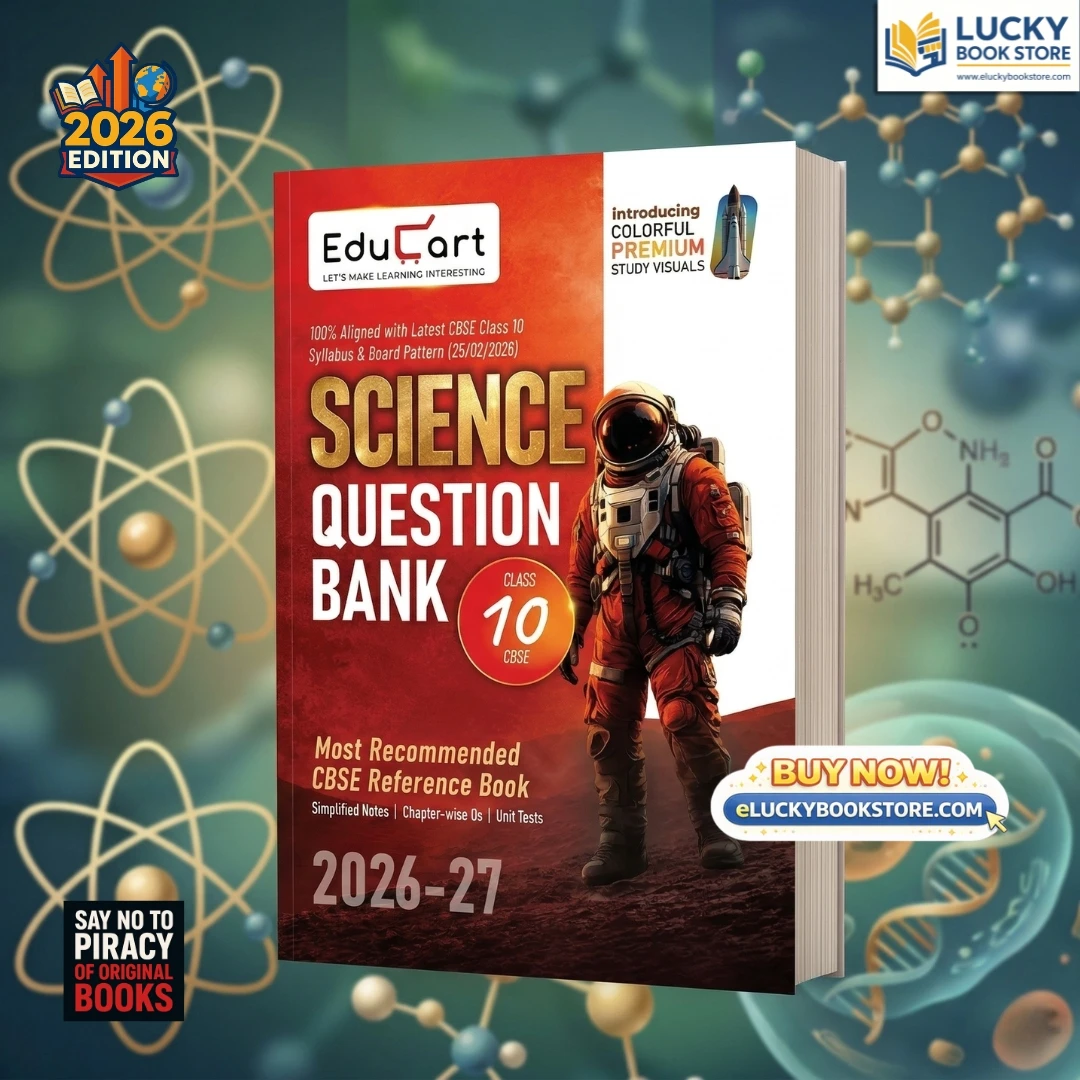 Class 10 CBSE Question Bank Science(with premium colored study visuals for 2027 boards) | 2026 Edition | Educart