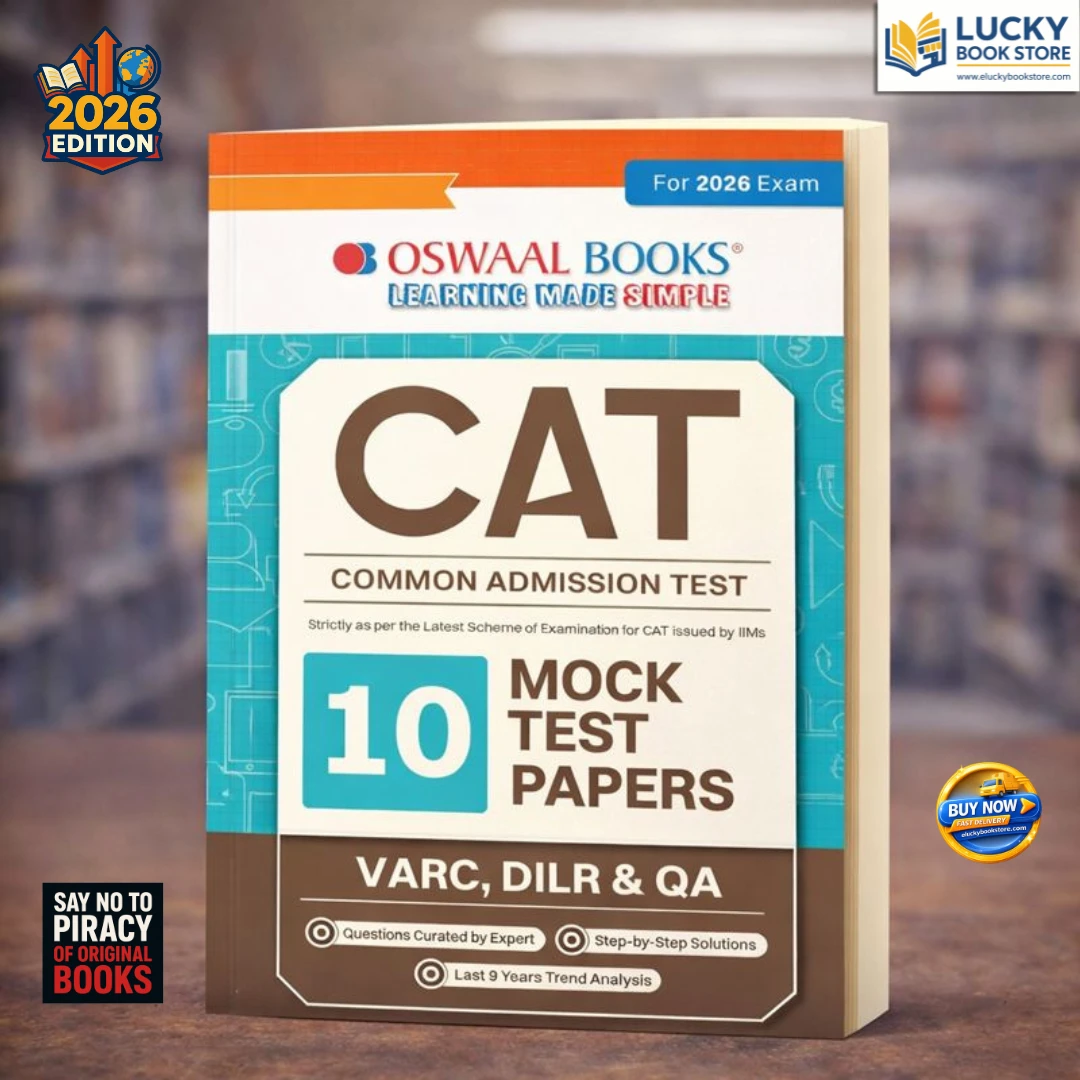 Oswaal CAT 10 Mock Test papers For 2026 Exam