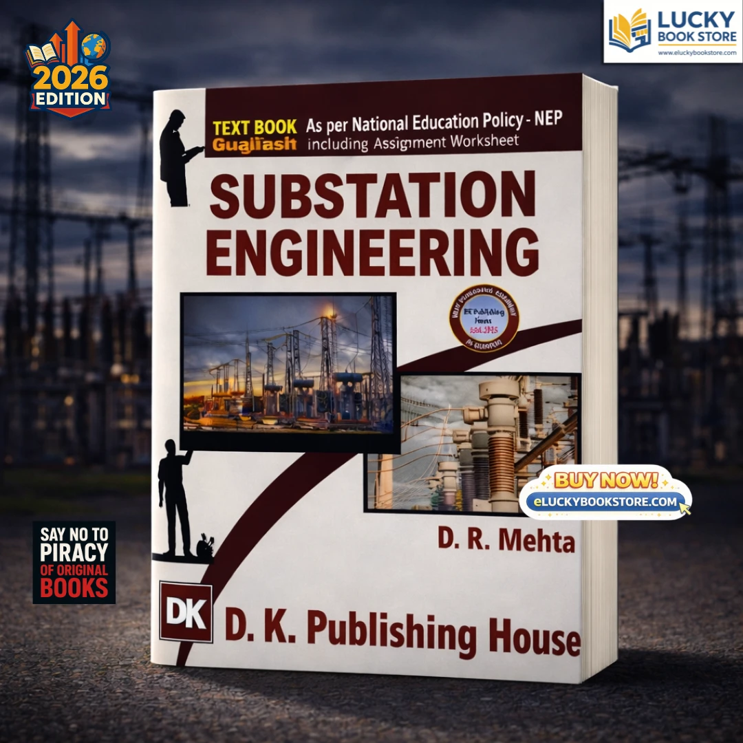4th Sem Diploma Substation Engineering(English) 2026 Edition by DR Mehta | DK Publication